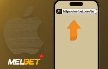 Safari aç Safari'de Melbet adresi
